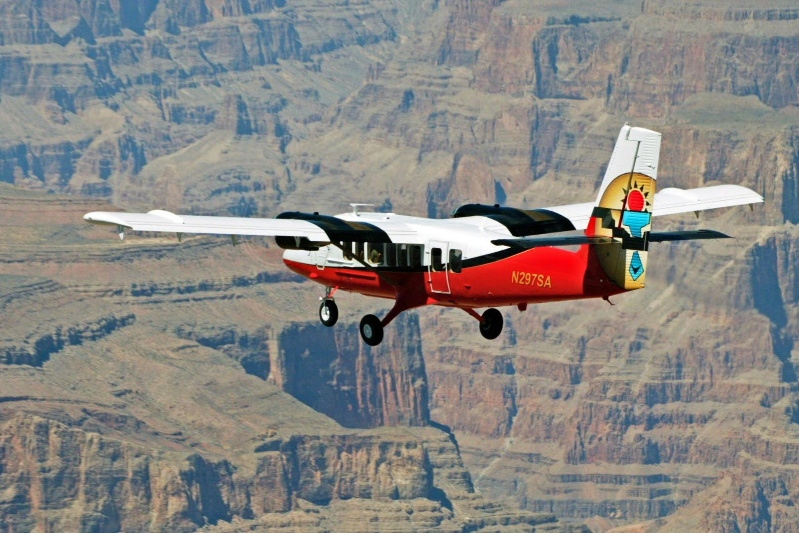 Grand Canyon West: Roundtrip Flight from Las Vegas + Skywalk - Photo 1 of 11